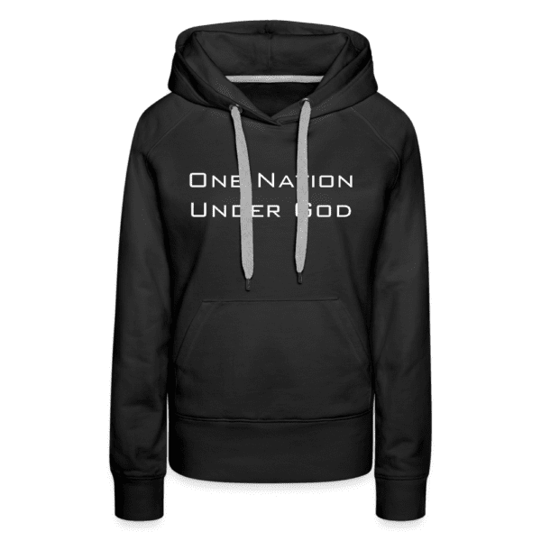 One Nation Under God - Born Patriotic | Women’s Premium Hoodie