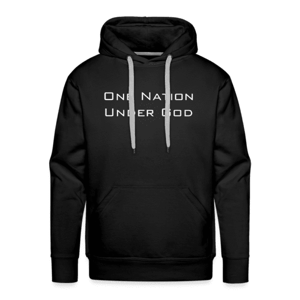 One Nation Under God - Born Patriotic | Men’s Premium Hoodie