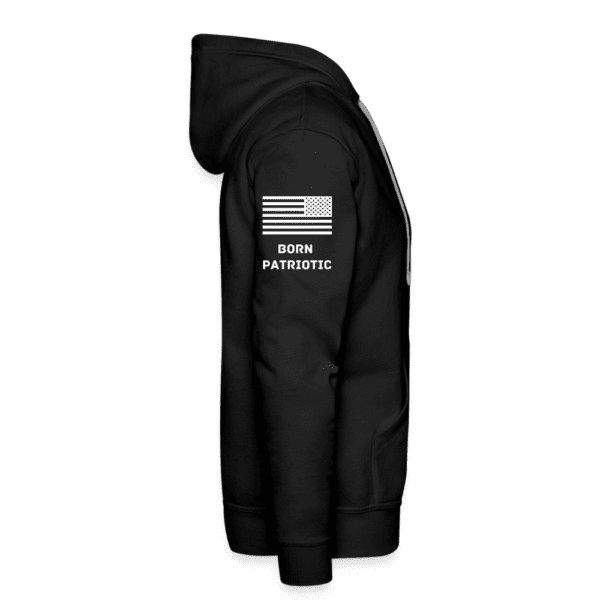 One Nation Under God - Born Patriotic | Men’s Premium Hoodie - Image 3