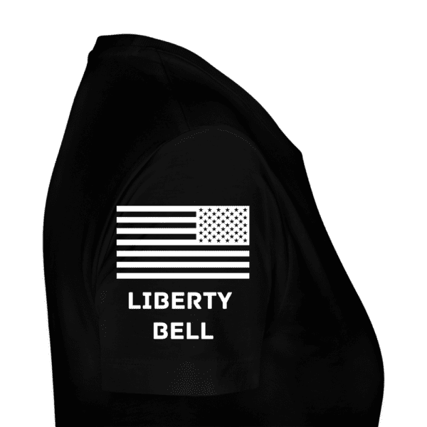Bitcoin White Logo - Liberty Bell | Women’s Premium T-Shirt - Image 2
