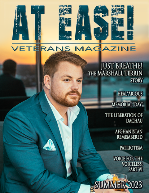 AT EASE! Veterans Magazine cover for Summer 2023 issue