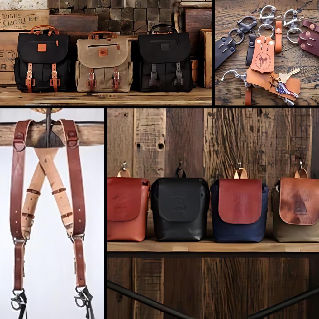 Leather photography gear from HoldFast