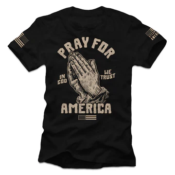 PrayForAmericaV2BlackFrontMock