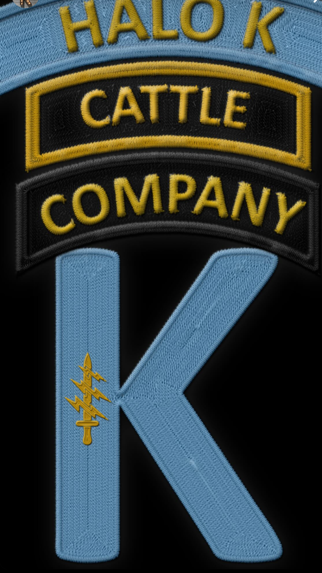 Halo K company patch